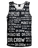 t-shirty męskie DR.CROW Bokserka Męska Logo Napisy