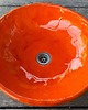 umywalki UM7 Umywalka ceramiczna, mocno pomarańczowa
