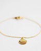 bransoletki złote 16k Gold Plated Shell Bracelet