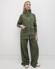 komplety damskie Kamiko luźny komplet z długą bluzą - Khaki