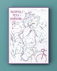 plakaty Mazurska Pętla Rowerowa  mapa plakat