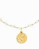 złote naszyjniki Skorpion- Znak Zodiaku -Naszyjnik z Medalionem