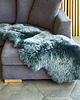 dywany Dywan naturalny Morski z 2 skór owczych 180-200cm - dywan naturalny BIO