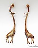kolczyki - inne Kolczyki - Żyrafy brązowe