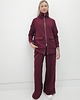 komplety damskie Kamiko luźny komplet z długą bluzą - Cherry
