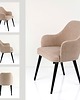 krzesła Producent Krzesło Tapicerowane EMRA WOOD  DELUXE KR-9 tkanina  Hold Me 03