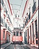 plakaty Plakat "Tramwaj w Lisbonie"