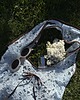 torby na ramię Baby blue lace bag
