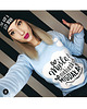 bluza bez kaptura damska Bluza Baby Blue ,,Niebieskie Migdały 