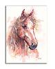 grafiki i ilustracje Obraz ręcznie malowany "Koń"