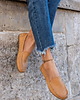 półbuty damskie Skórzane mokasyny Zapato model 001 camelowy