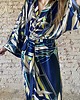 szlafroki damskie Szlafrok narzutka kimono w zjawiskowy wzór