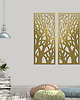 inne DEKORACYJNY, AŻUROWY PANEL ŚCIENNY, OBRAZ 3D, DRZEWA PIONOWE, 42 x 105 cm, DY