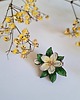 broszki Jaśmin malowany - pin