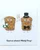 kartki scrapbooking Kartka "Toast za zdrowie Młodej pary"