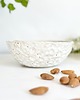 miski i misy Ceramiczna miska S - lniana biel