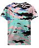 t-shirty dla dziewczynki T-shirt Girl DR.CROW Camo Light