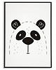 plakaty Plakat do pokoju dziecięcego - PANDA