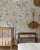 tapety i naklejki ścienne Tapeta Mythical Animals Blue