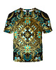 t-shirt damskie Damski T-shirt DR.CROW Golden Damascus