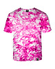 t-shirt damskie Damski T-shirt DR.CROW Marble Pink