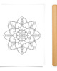 plakaty Plakat do Kolorowania Mandala Kwiatowa 50x70cm