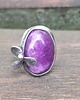 pierścionki - różne Fiolet - pierścionek regulowany