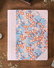 notatniki i albumy Elegancki notatnik, Japoński notes, Różowy notatnik w kwiaty