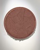 obrazy Okrągła płaskorzeźba z kompozytu żywiczego -  PANTONE 17-1230 Mocha Mousse