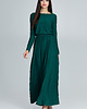 sukienki maxi damskie Sukienka maxi m604 zielony