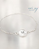 wisiory Personalizowana bransoletka A-Z - silver 925