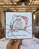 kartki scrapbooking Kartka na chrzest z kopertą