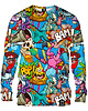 bluzy męskie Bluza Bez Kaptura Męska DR.CROW Cartoon