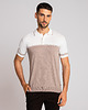 t-shirty męskie Koszulka polo odolo beżowa