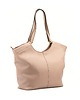 torby na ramię Skórzana torebka typu Shopper Nude