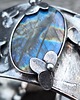 bransoletki wire wrapping Kwiatowa  - bransoletka regulowana