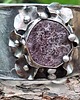 bransoletki wire wrapping Rubinowa - bransoletka regulowana