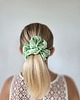 gumki do włosów Gumka jedwabna, scrunchie, frotka lime zephyr MAXI