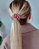 gumki do włosów Gumka jedwabna, scrunchie, frotka strawberry pink MINI