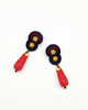 kolczyki soutache Kolczyki sutasz lato 2021 boho wkrętki