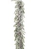 wianki bożonarodzeniowe Girlanda świąteczna NEVOSO 107x21x4 cm oszroniona