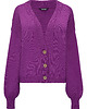 kardigany damskie Kardigan Wool Me Tender Purpura 100% Wełna Merino