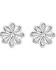 kolczyki srebrne Srebrne kolczyki kwiatki