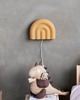 lampy do pokoju dziecka Lampa Ścienna TĘCZA OYOY Mini pomarańczowa