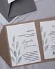 zaproszenia i kartki na ślub Zaproszenie ślubne z serii MINT EKO