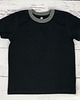 t-shirty dla chłopców T-shirt dziecięcy czarny z szarym dekoltem odCZAPY