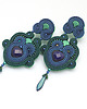 kolczyki soutache Wieczorna impreza