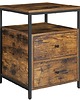 szafki Szafka Drewniana Szafka Nocna z Szufladami Loft