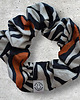 gumki do włosów Gumka  Scrunchie Zebra