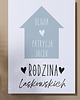 plakaty Plakat do domu z imionami